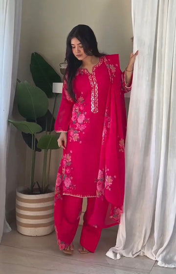 Floral rose Farsi set