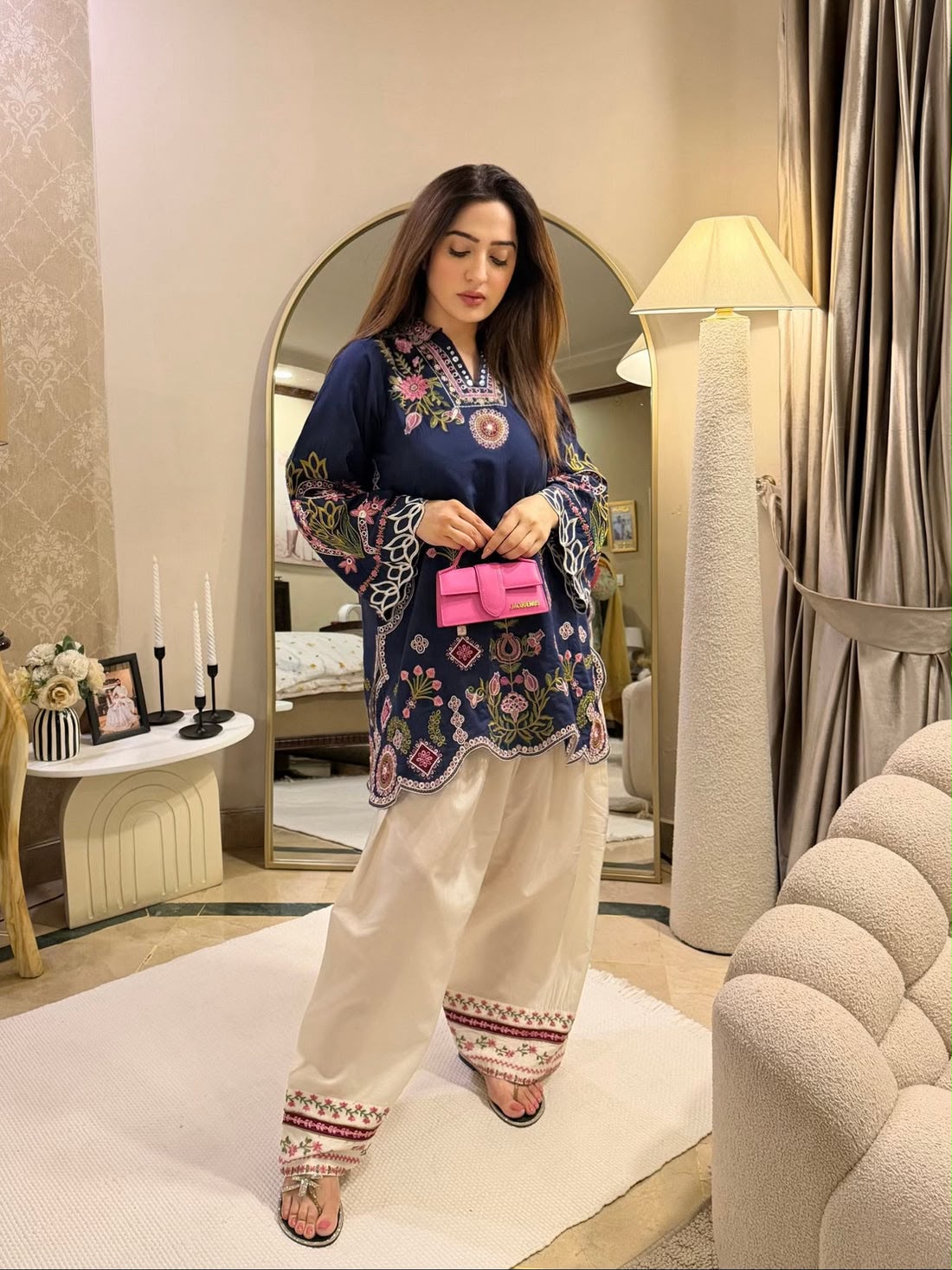 Indigo Farsi Co-ord Set 💙